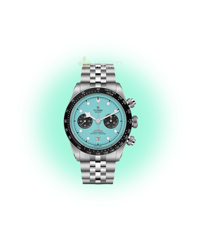 M79360N-0024 Tudor Black Bay Chrono (Turquoise Blue)