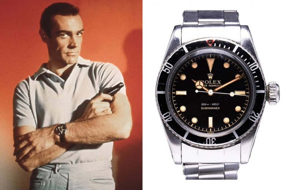 Rolex Submariner Reference 6538 Worn By Sean Connery’s James Bond In Dr. No