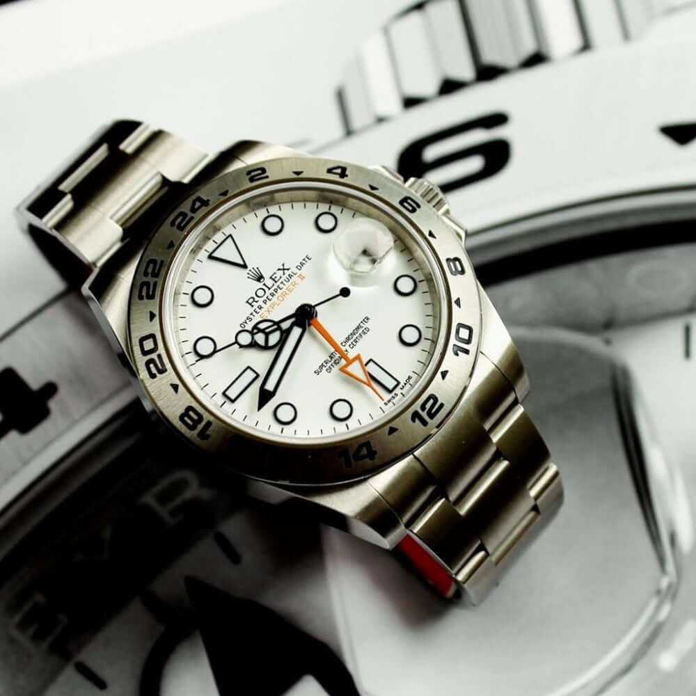 Why Is Luke Hemsworth The Rolex Explorer II Ref. 216570 In The Professional Family?