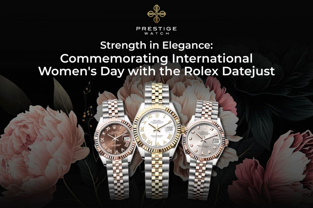 Strength in Elegance : Commemorating International Women's Day with the Rolex Datejust