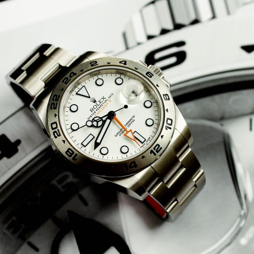 Why Is Luke Hemsworth The Rolex Explorer II Ref. 216570 In The Professional Family?