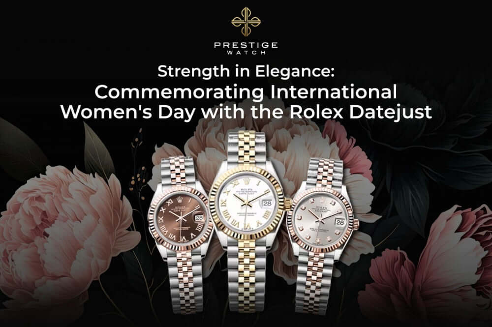 Strength in Elegance : Commemorating International Women's Day with the Rolex Datejust