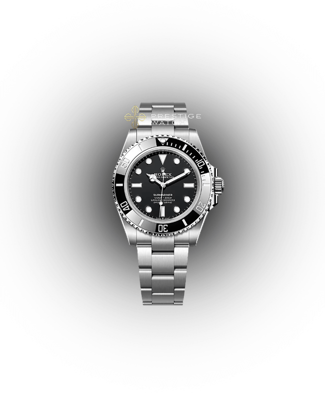 124060 Submariner - Black dial, 41mm Oyster steel case, ceramic bezel, brand new condition, full set included.